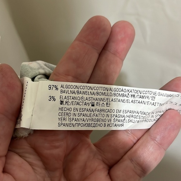 Zara Cream Floral Short Sleeve Dress a177 - Picture 3 of 4